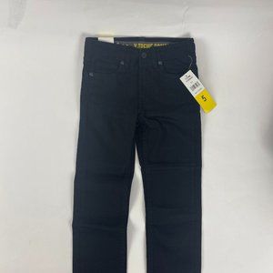 LEE Boys' Sport X-Treme Straight Leg Performance Strecth Jeans (Black, 5)